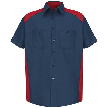 Navy/Red