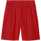 Deep Red/White