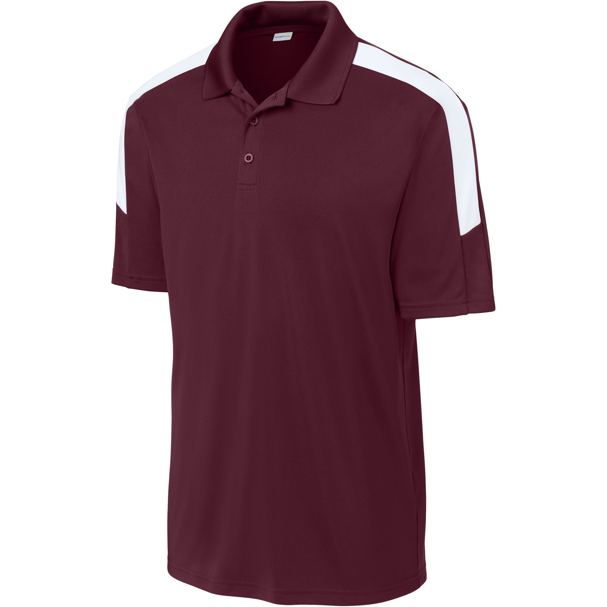 Maroon/White