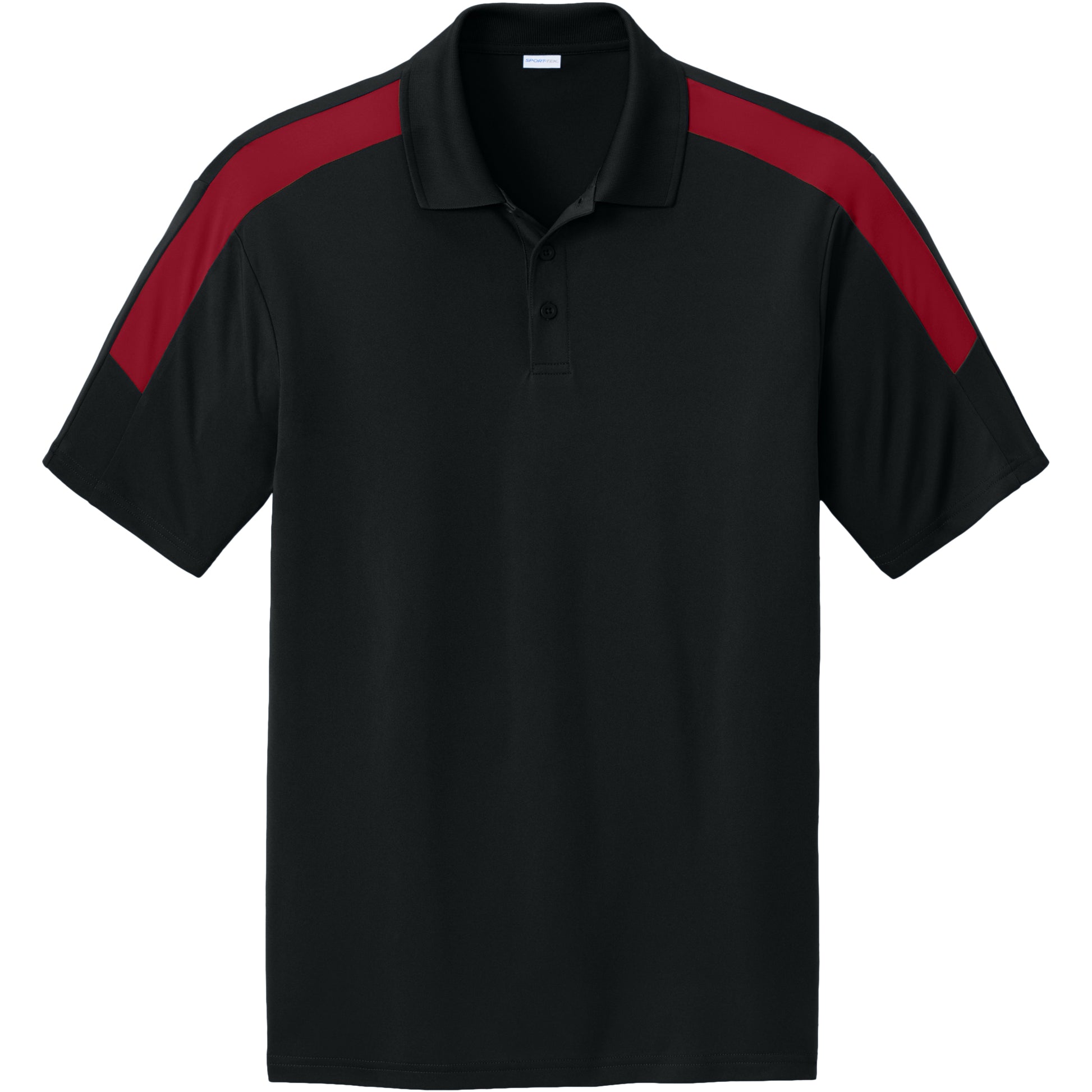 Black/Deep Red