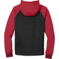 Black/Deep Red