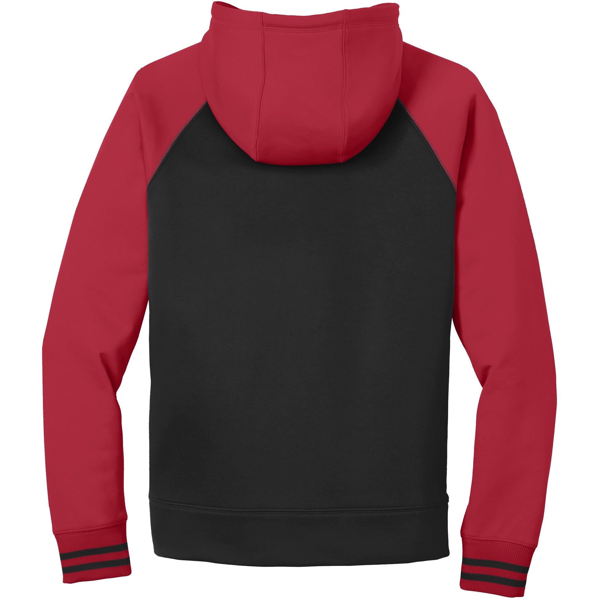 Black/Deep Red