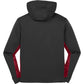 Black/Deep Red