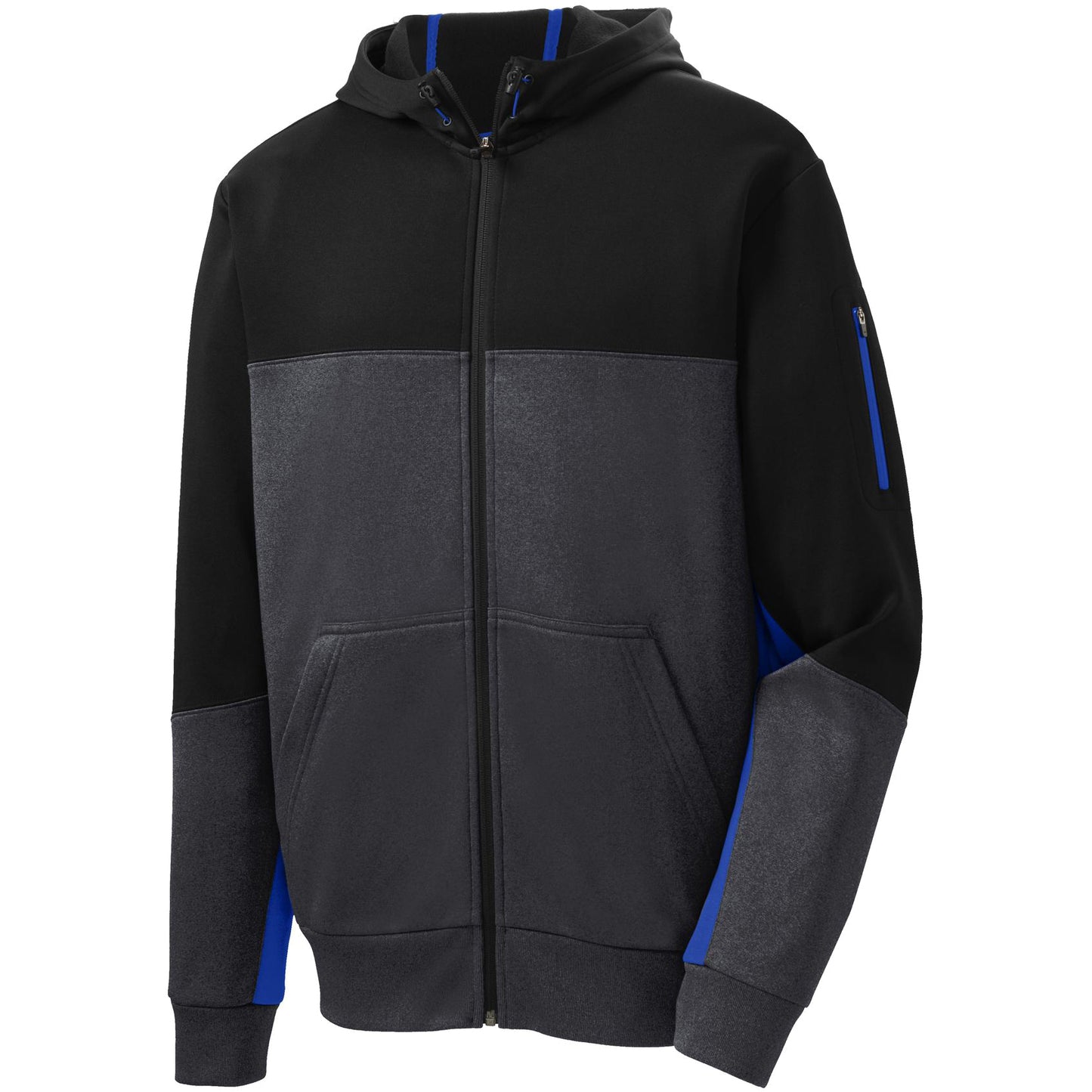 Black/Graphite Heather/True Royal