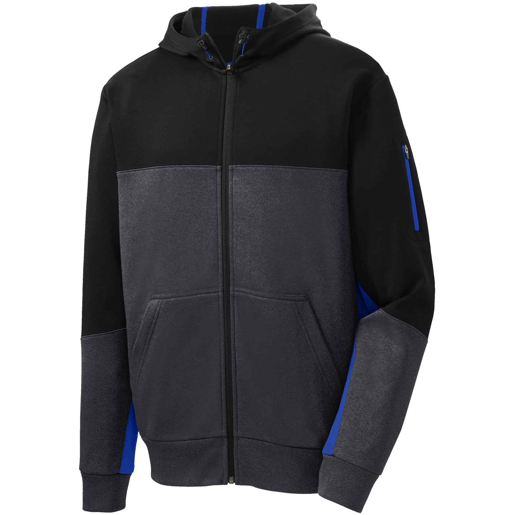 Black/Graphite Heather/True Royal