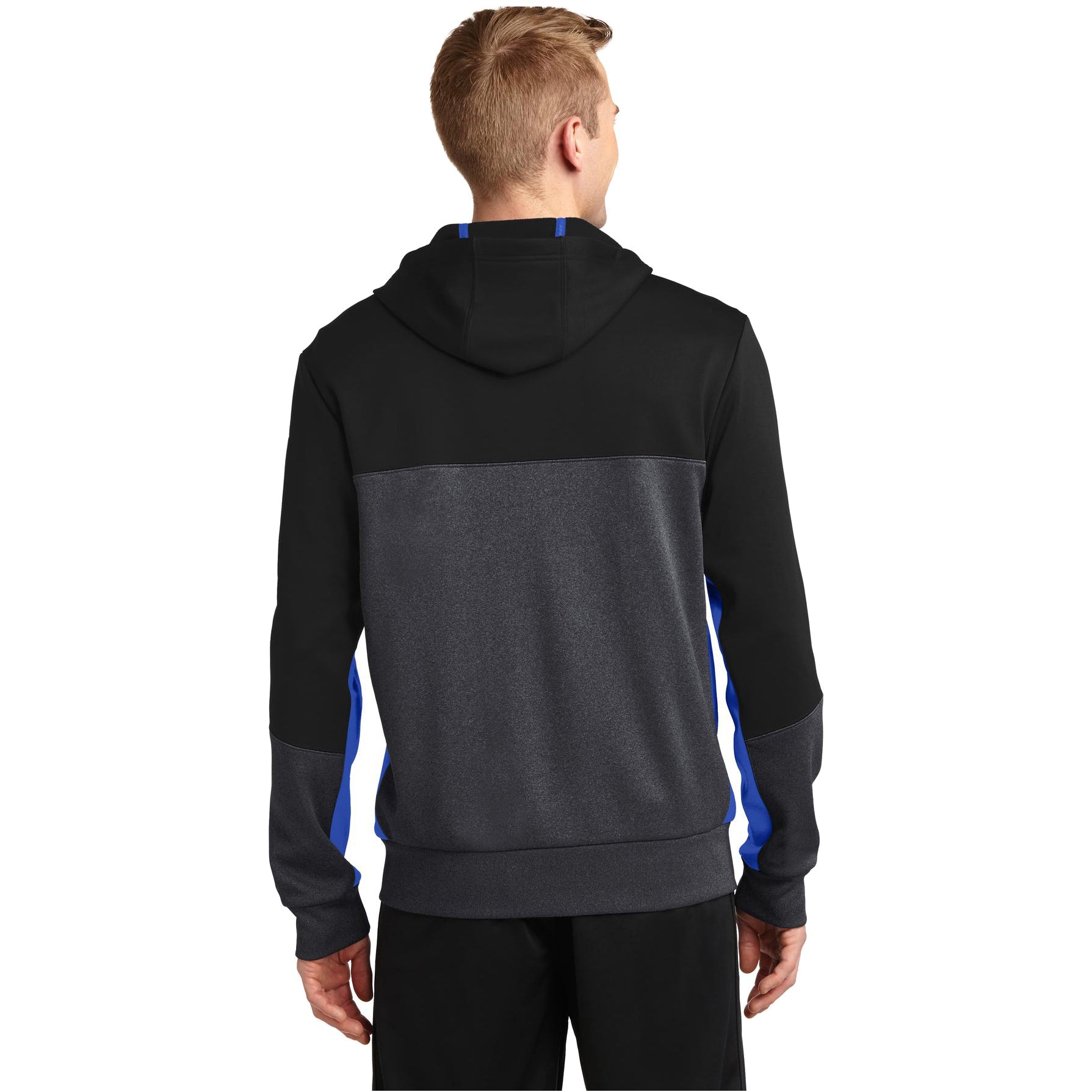 Black/Graphite Heather/True Royal