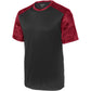 Black/Deep Red