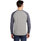 True Navy Heather/Light Grey Heather