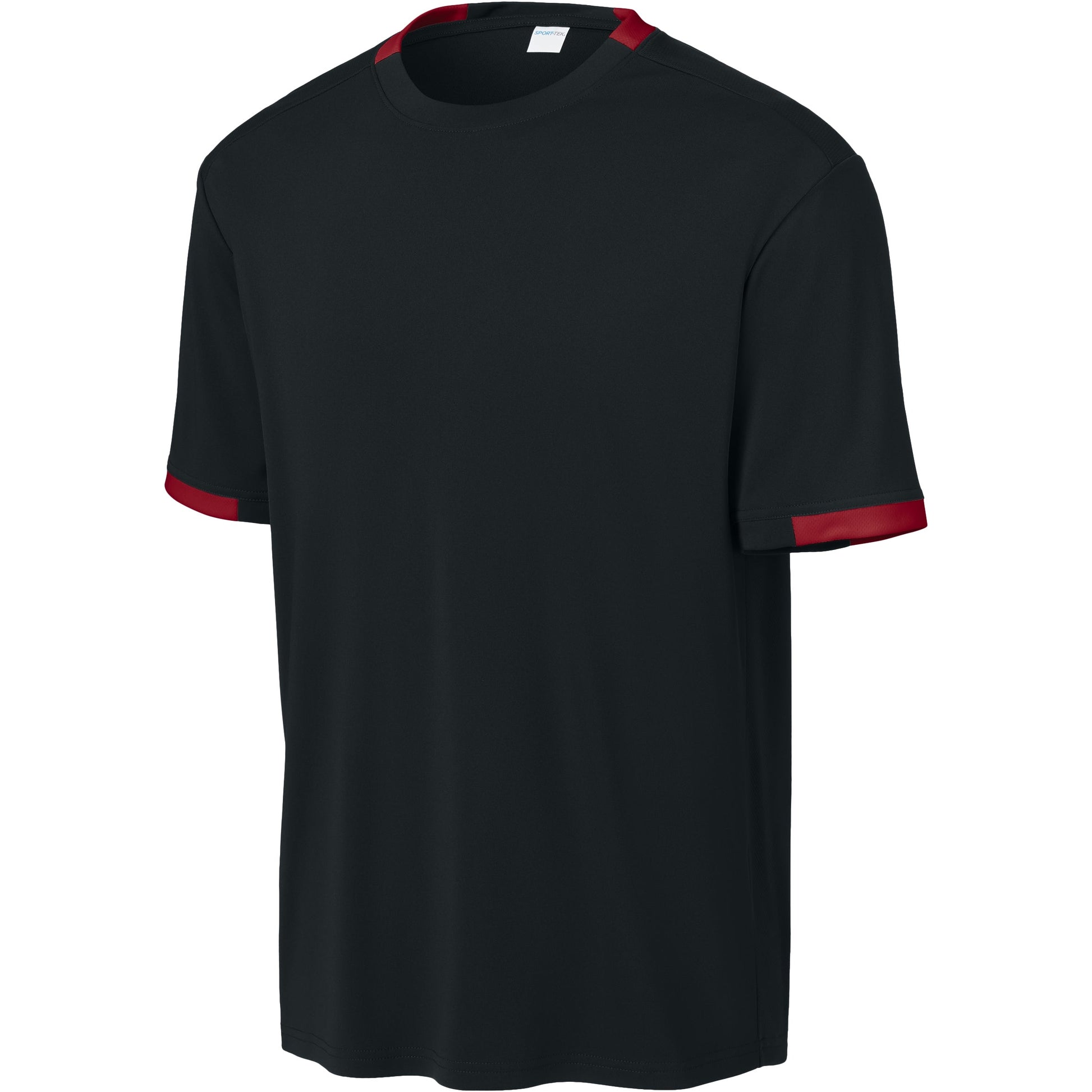 Black/Deep Red