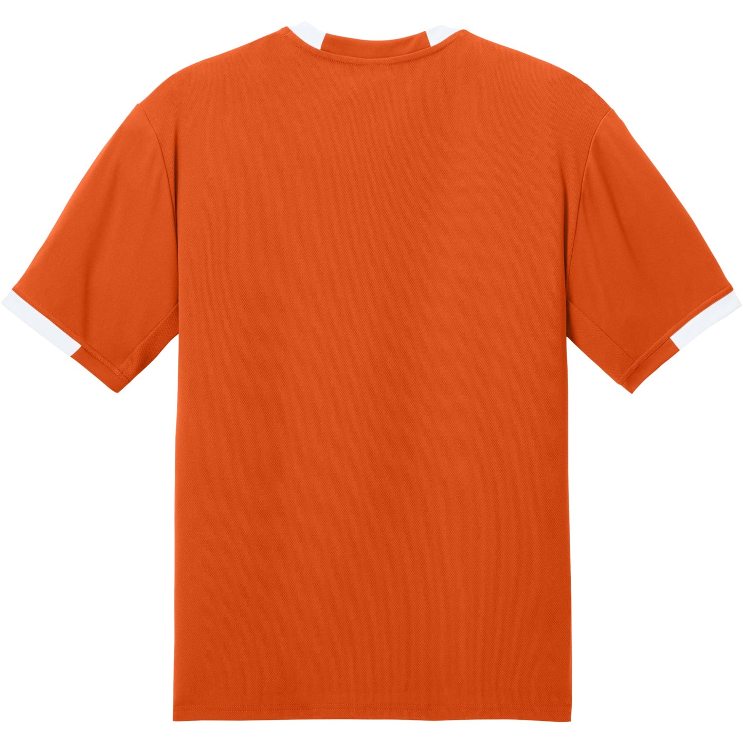 Deep Orange/White