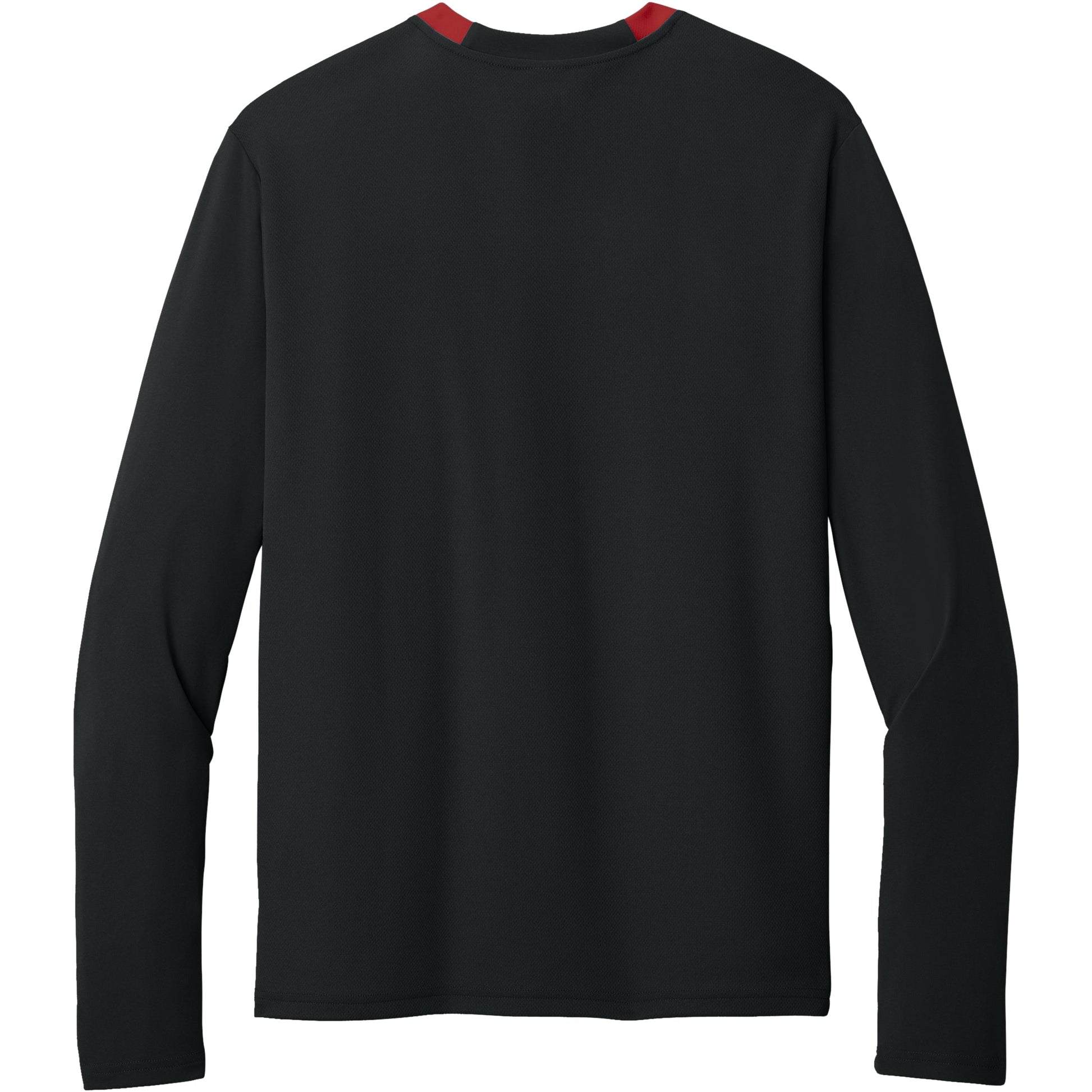 Black/Deep Red
