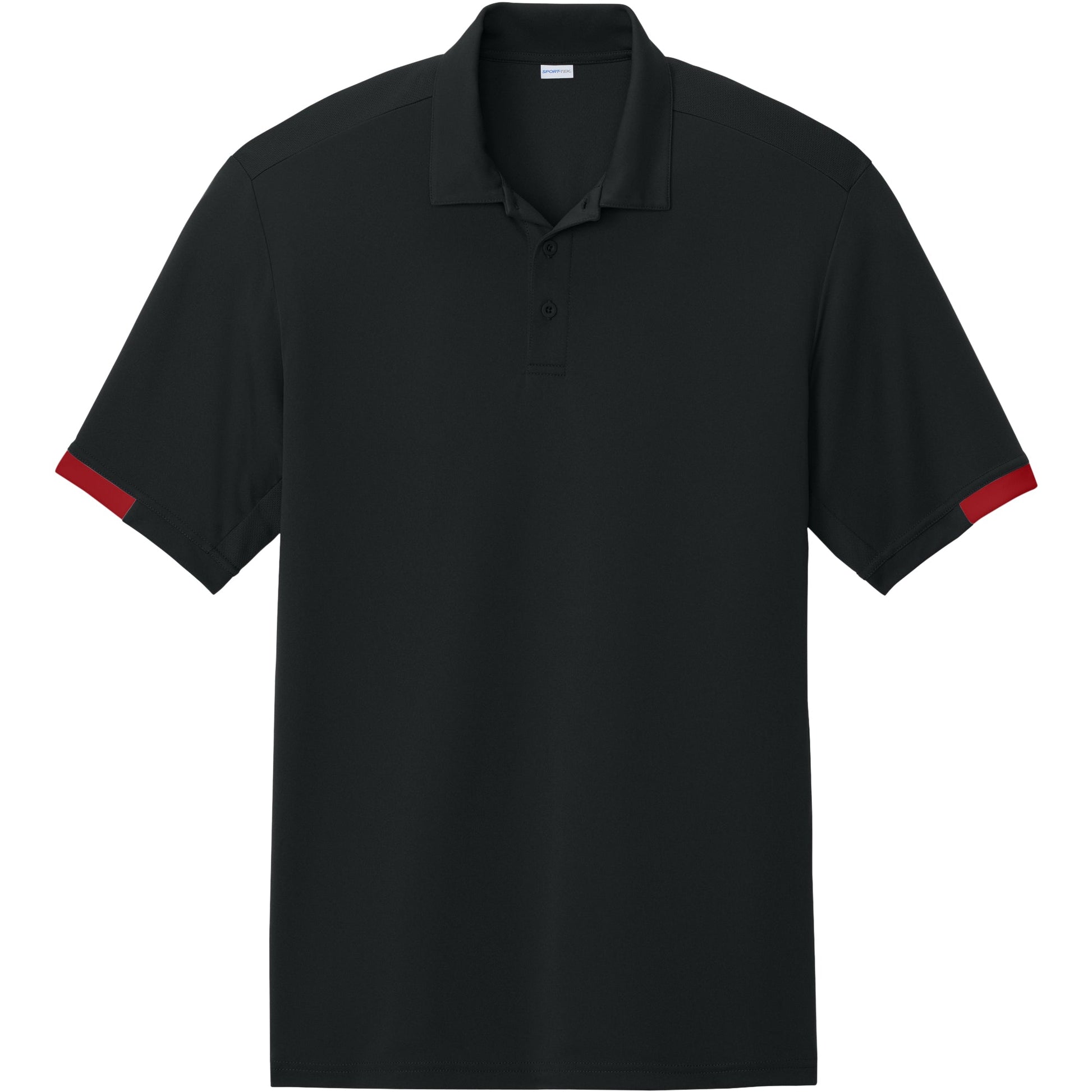Black/Deep Red