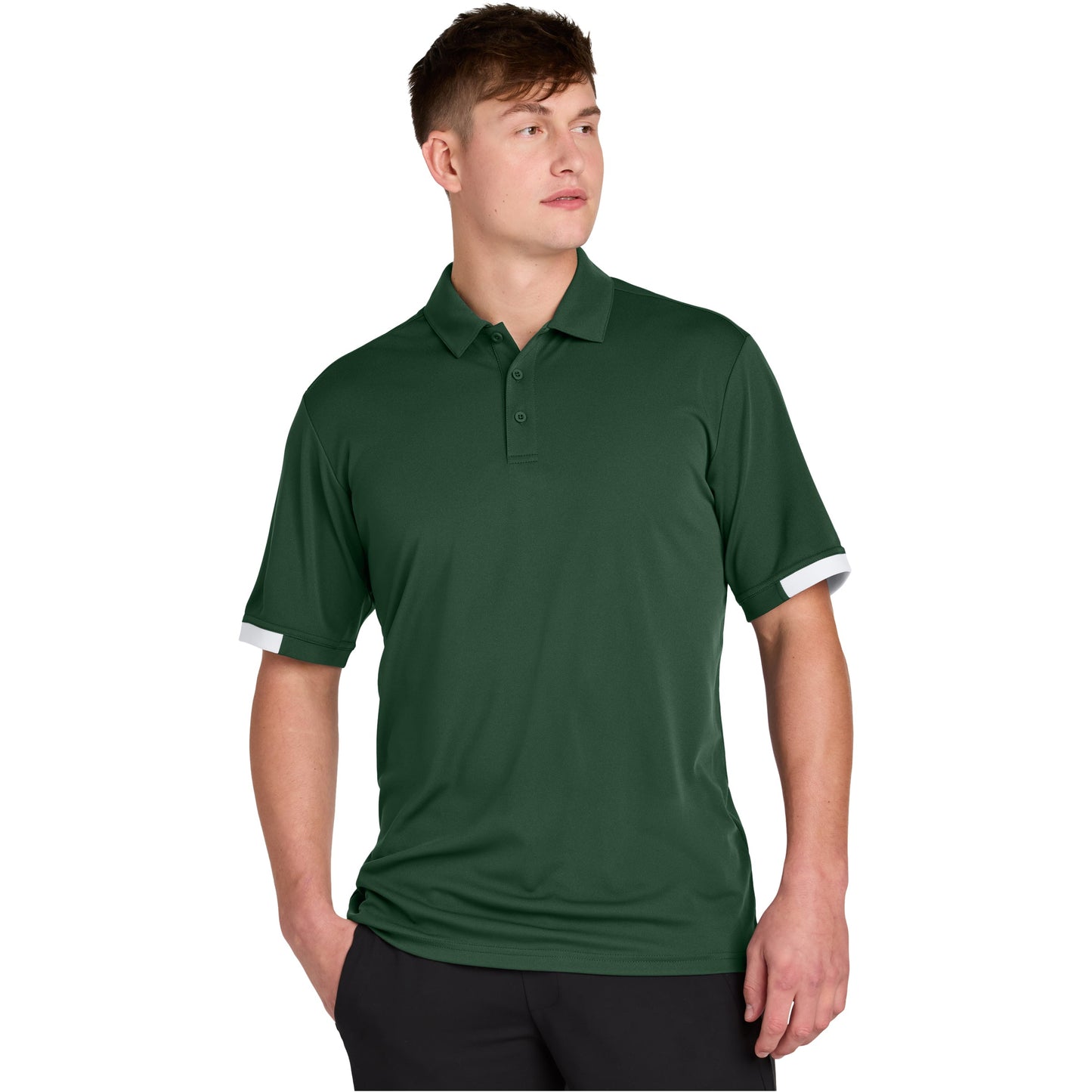 Forest Green/White