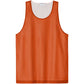 Deep Orange/White