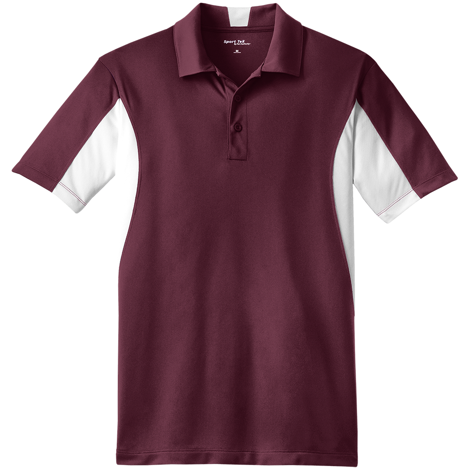 Maroon/White