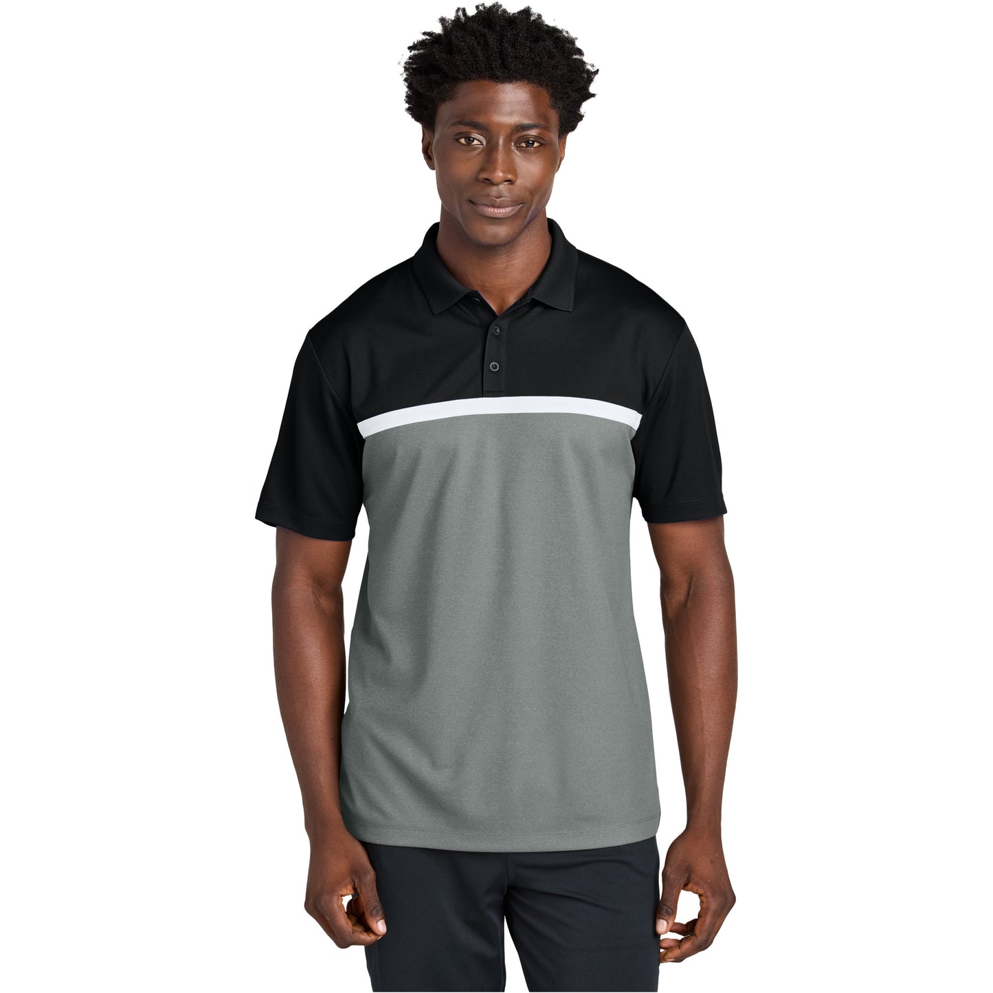Black/Grey Concrete Heather/White