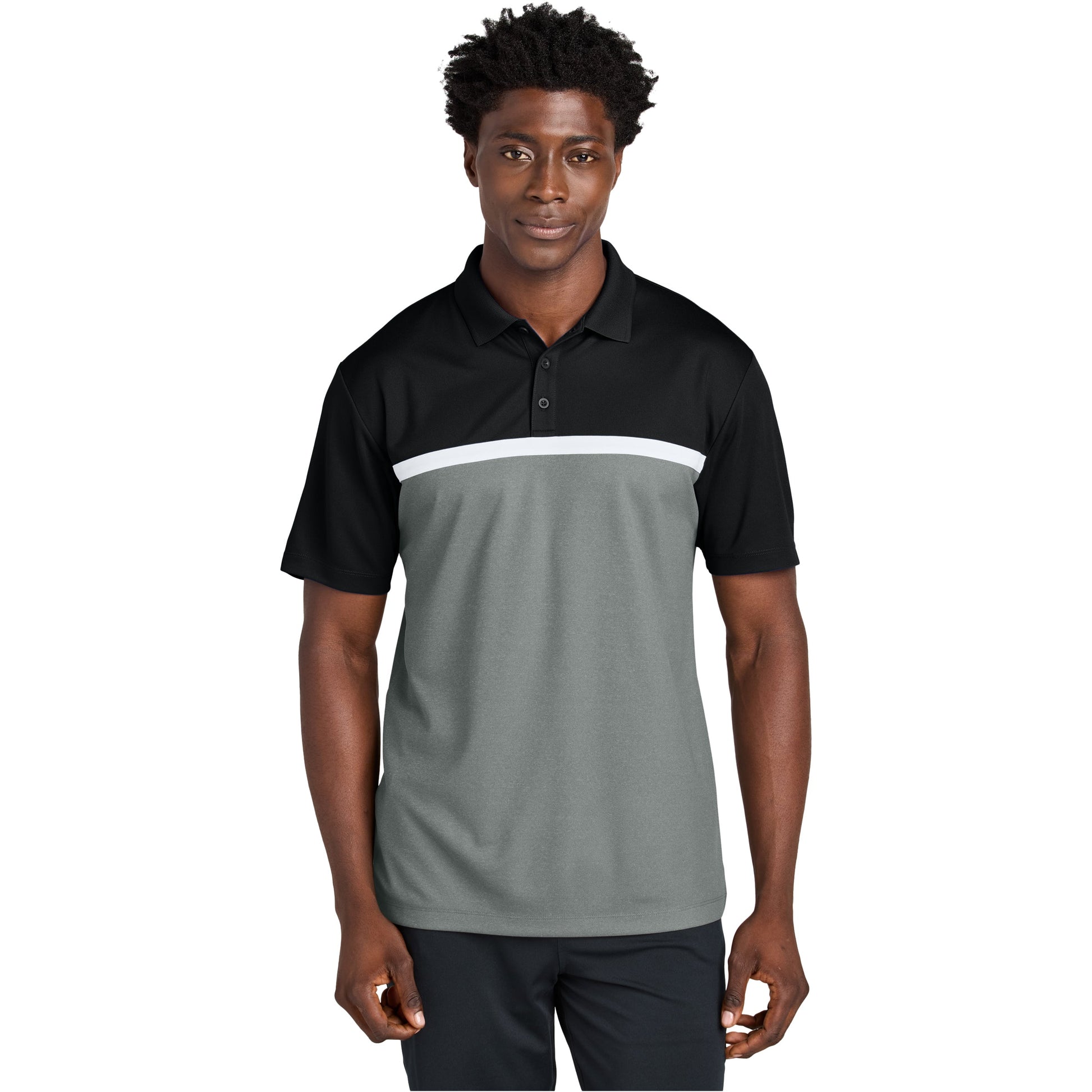 Black/Grey Concrete Heather/White