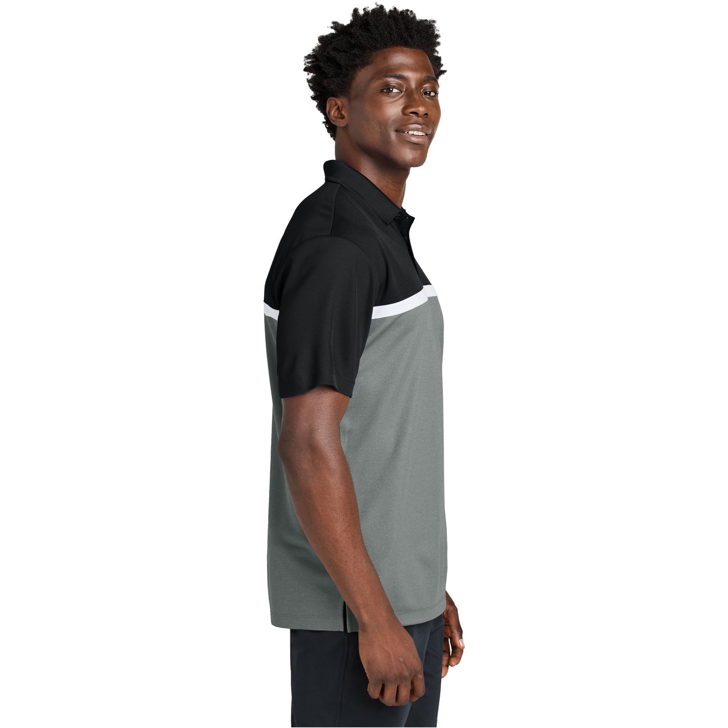 Black/Grey Concrete Heather/White