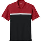 Deep Red/Black/White