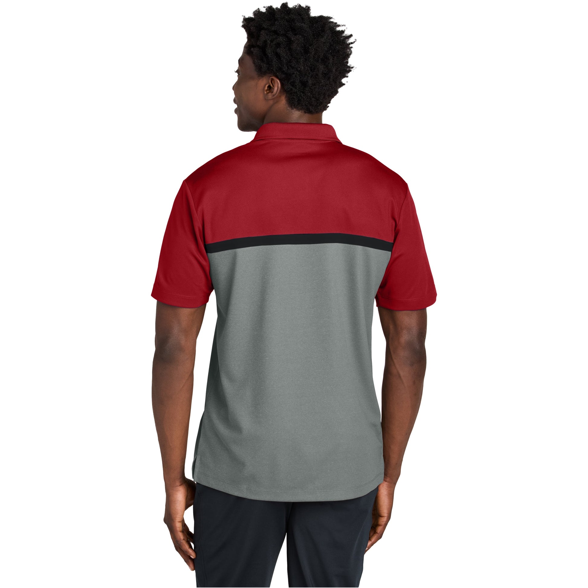 Deep Red/Grey Concrete Heather/Black