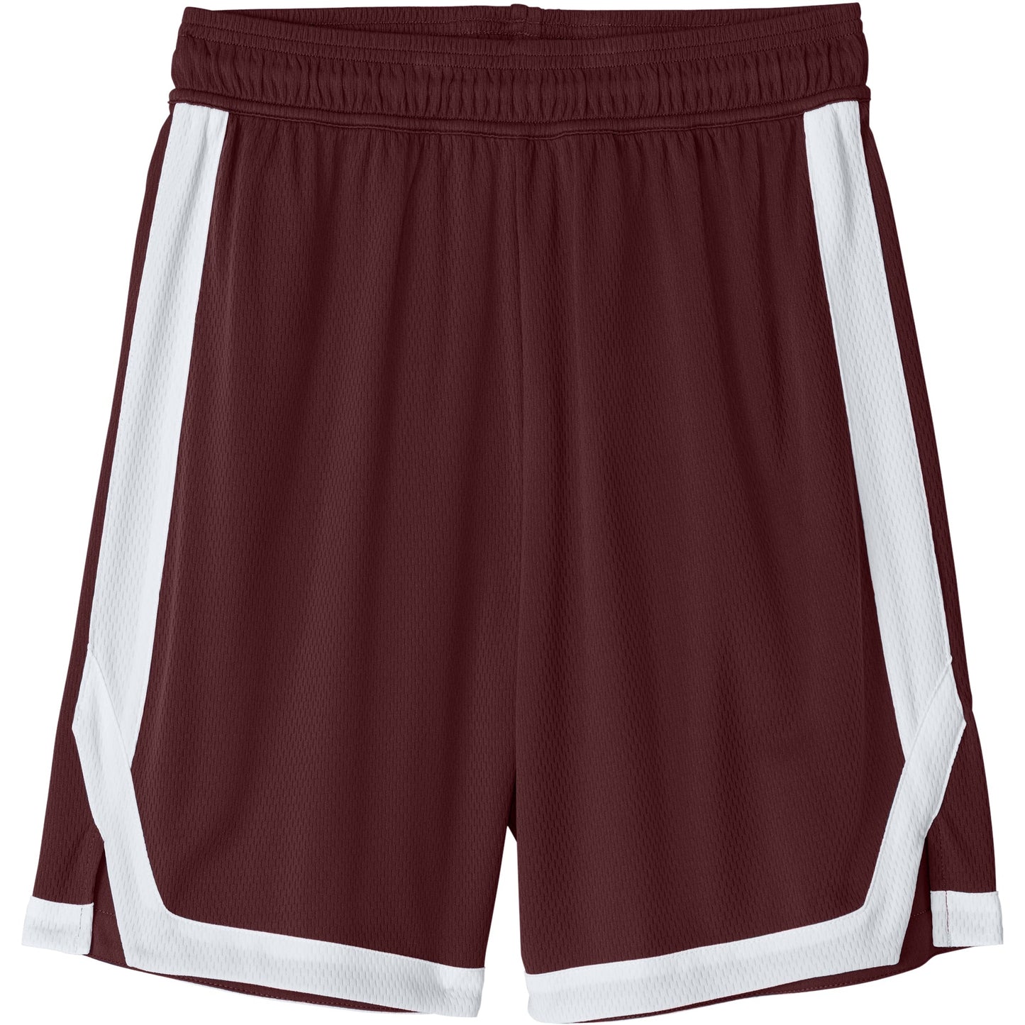 Maroon/White