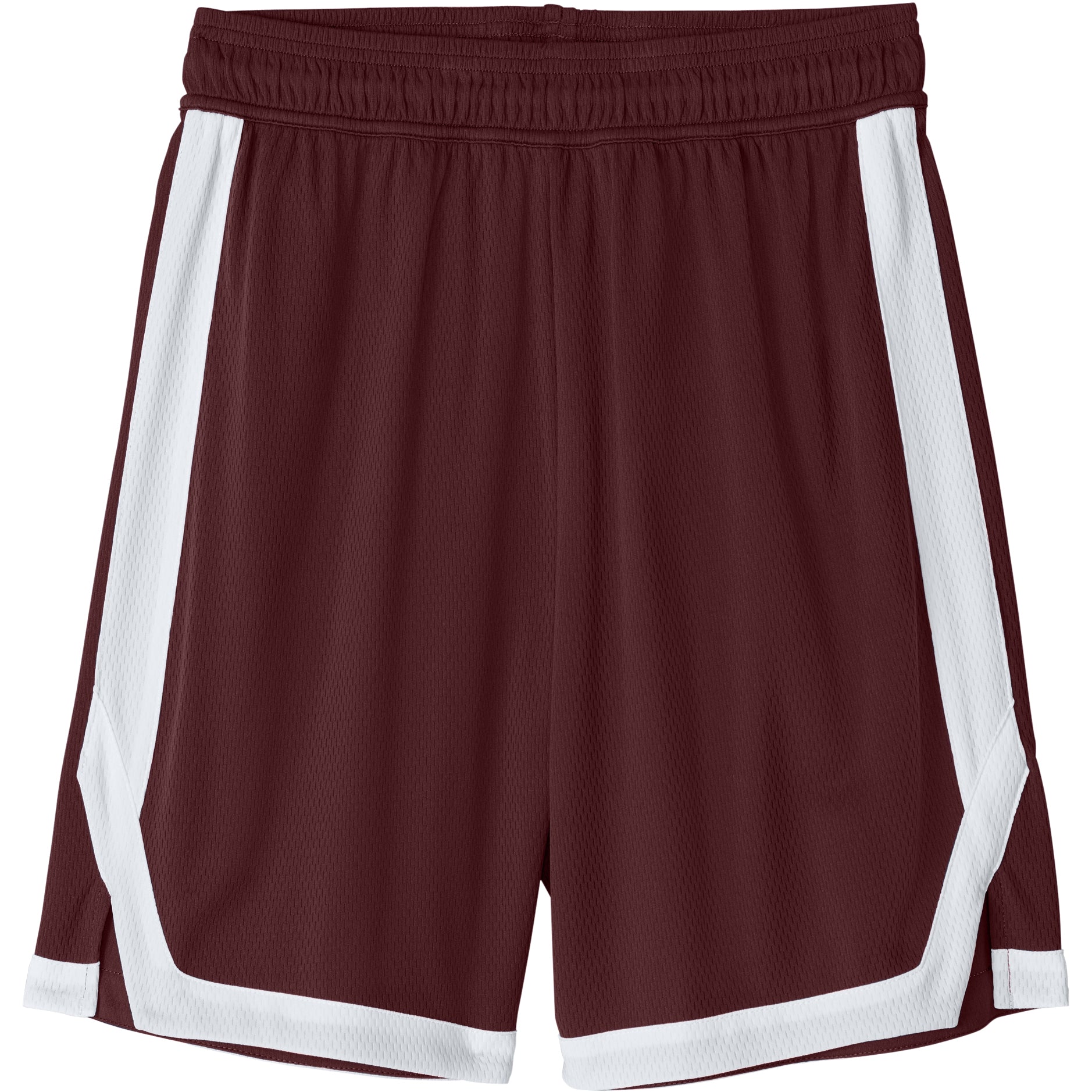 Maroon/White