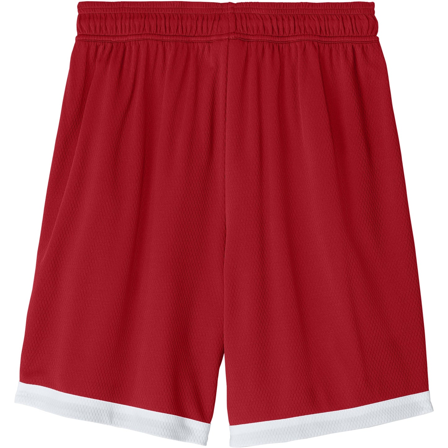 Deep Red/White