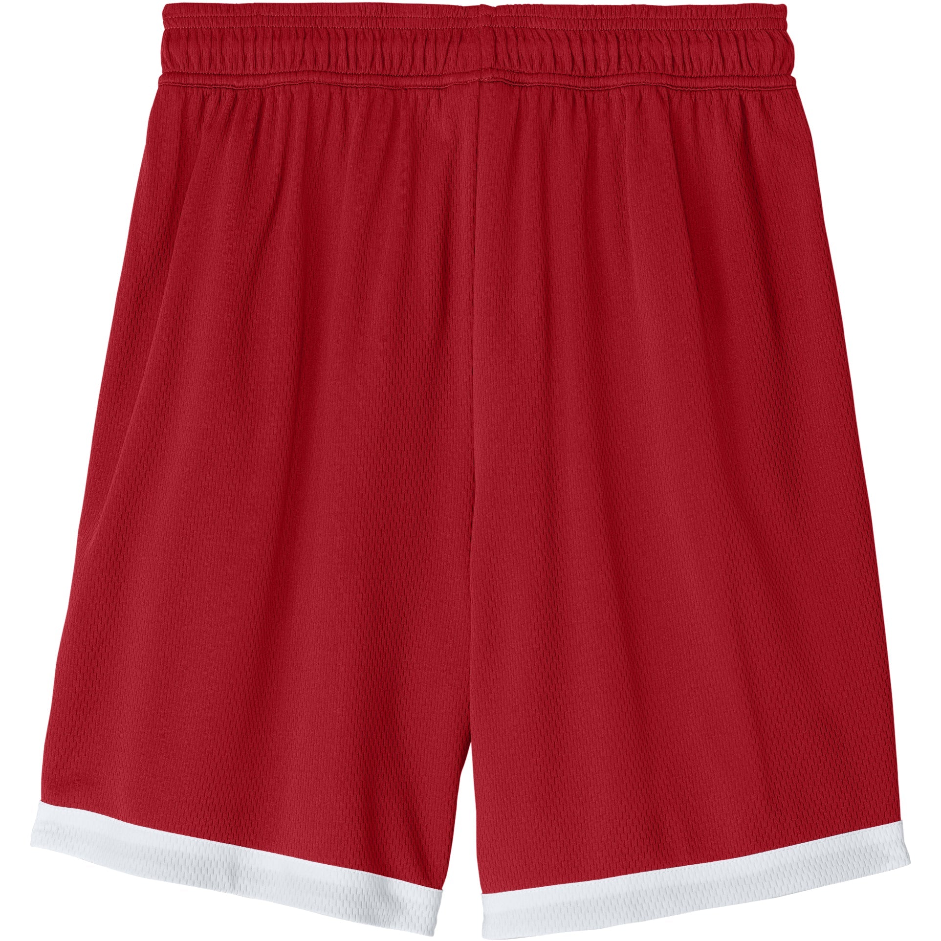 Deep Red/White