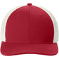Deep Red/White