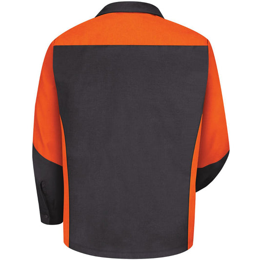 Charcoal/Orange