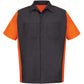 Charcoal/Orange