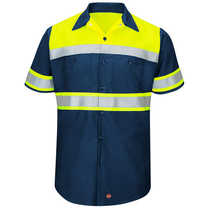 Fluorescent Yellow/Navy
