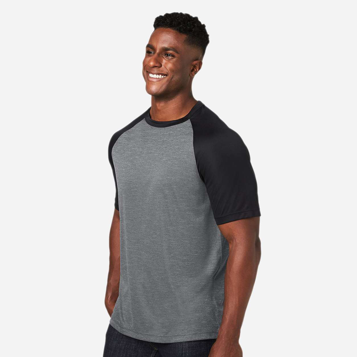 Dark Grey Heather/Black