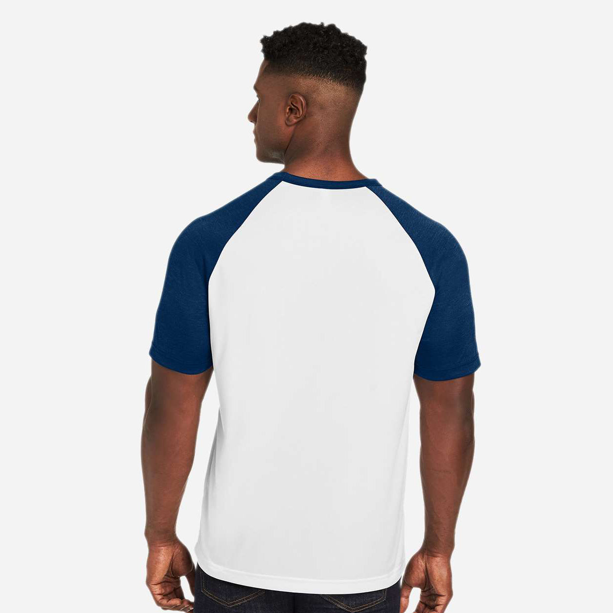 White/Sport Dark Navy Heather