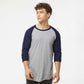 Heather Grey/Navy
