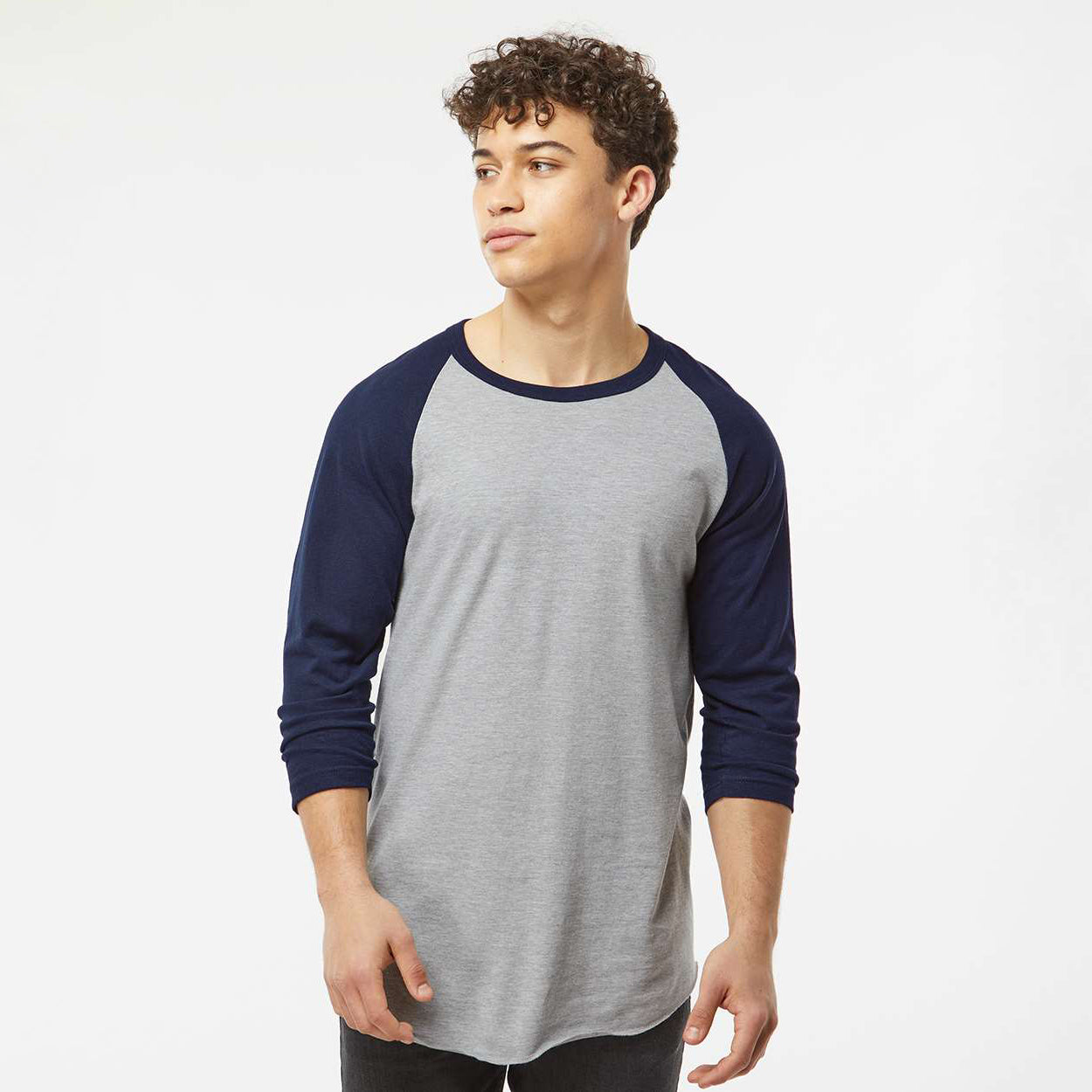 Heather Grey/Navy