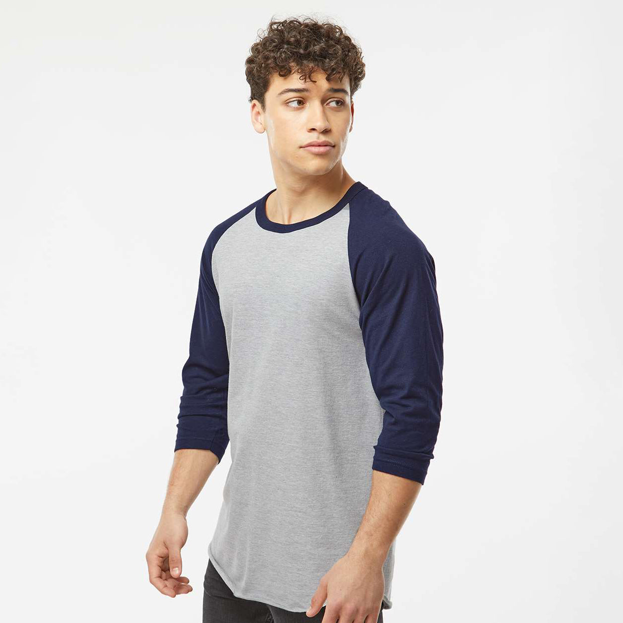 Heather Grey/Navy