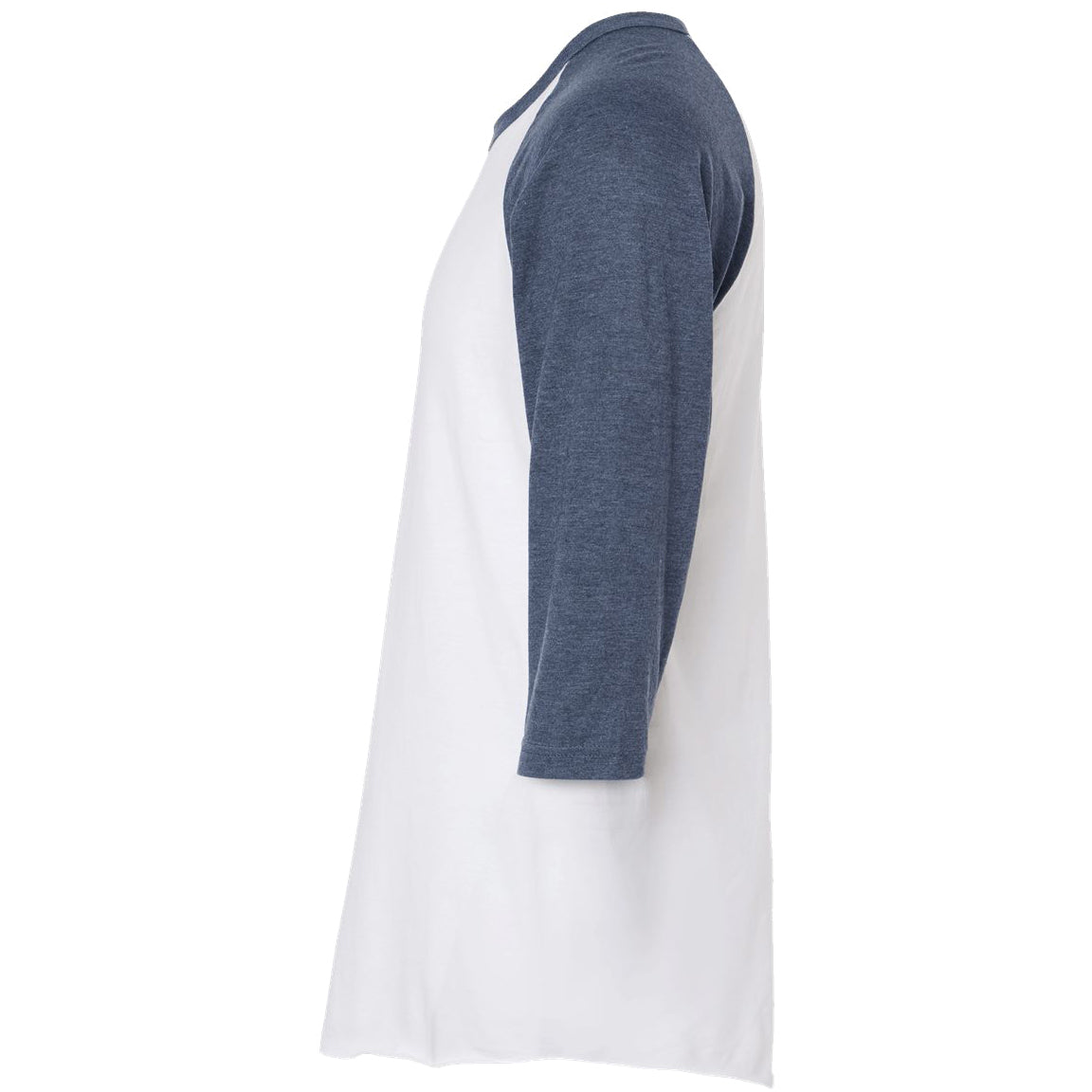 White/Heather Denim