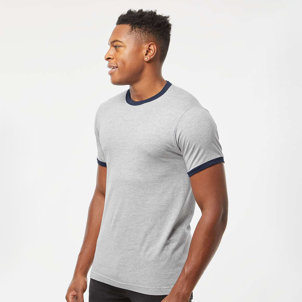 Heather Grey/Navy