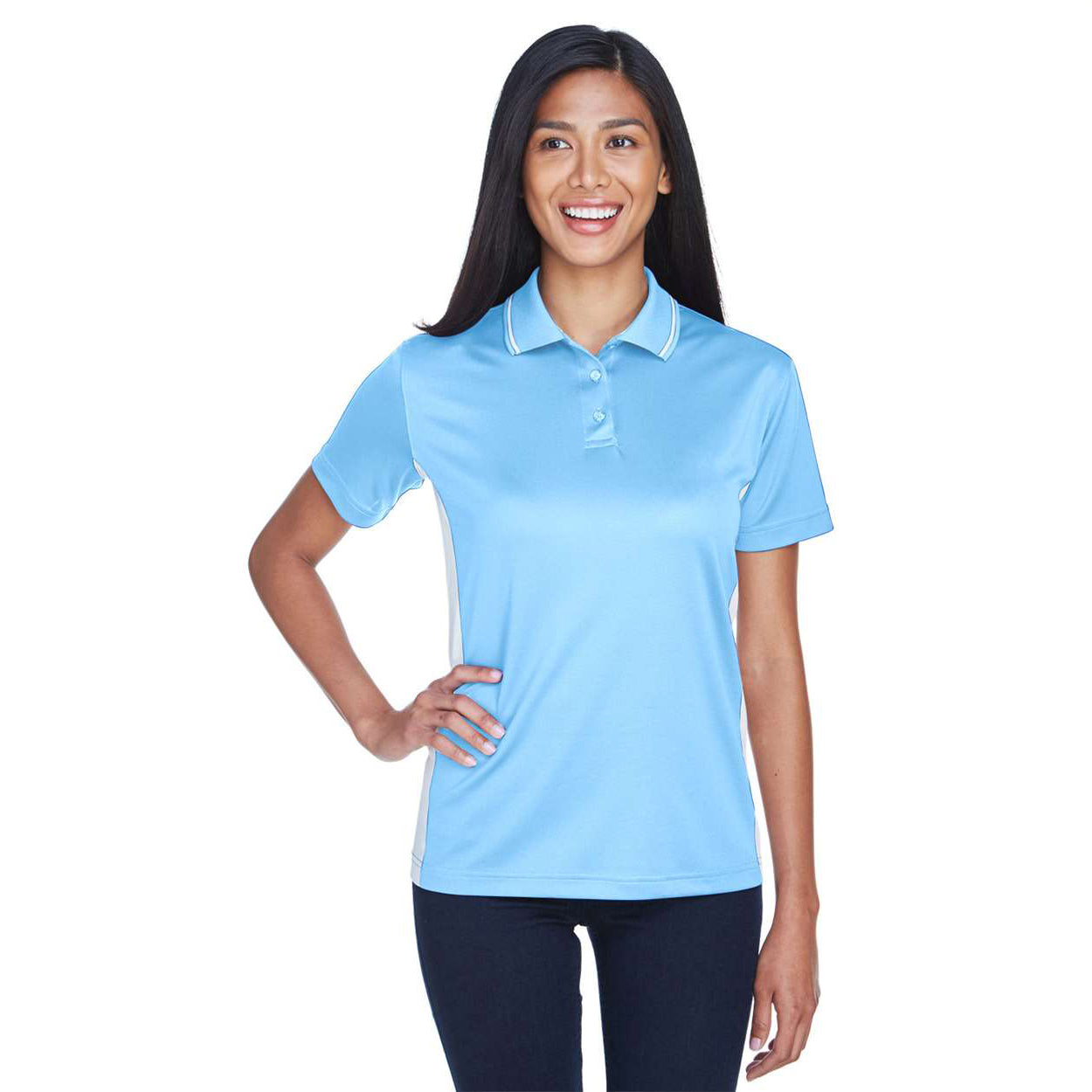 Columbia Blue/White