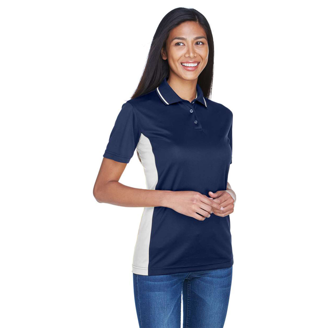 Navy/White