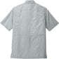Silver/Gusty Grey Crosshatch Plaid