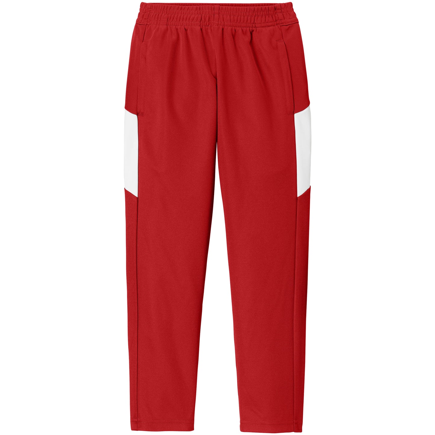 Deep Red/White