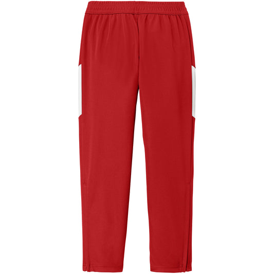 Deep Red/White