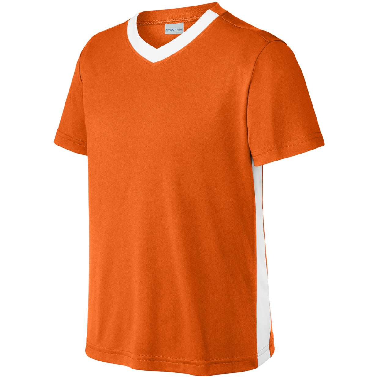 Deep Orange/White