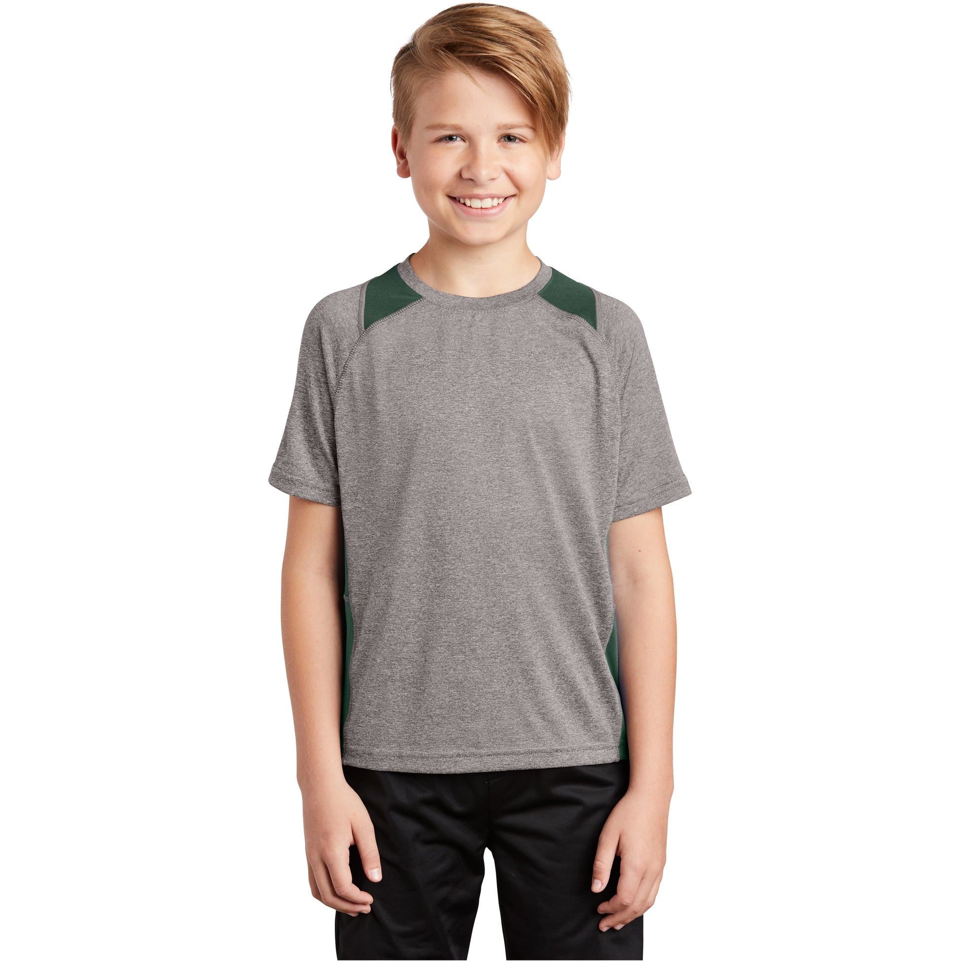 Vintage Heather/ Forest Green