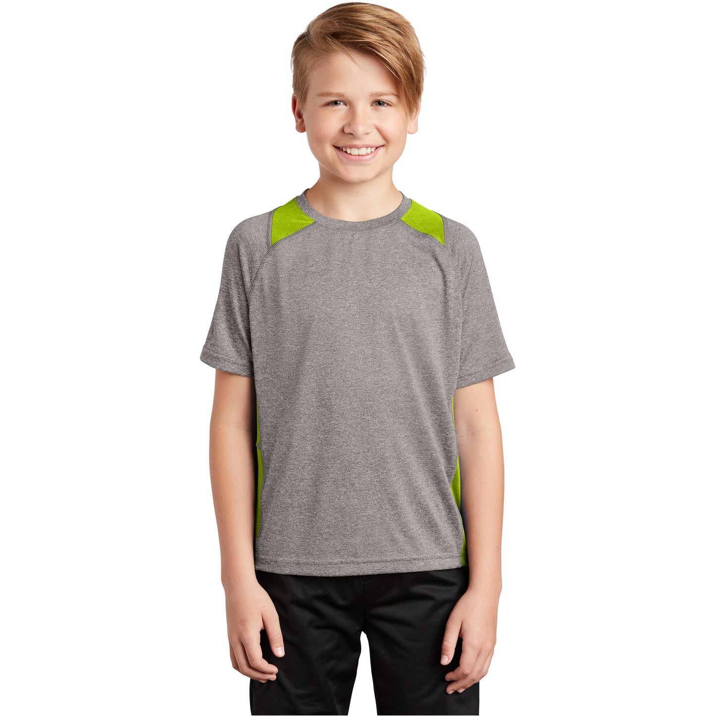 Vintage Heather/ Lime Shock