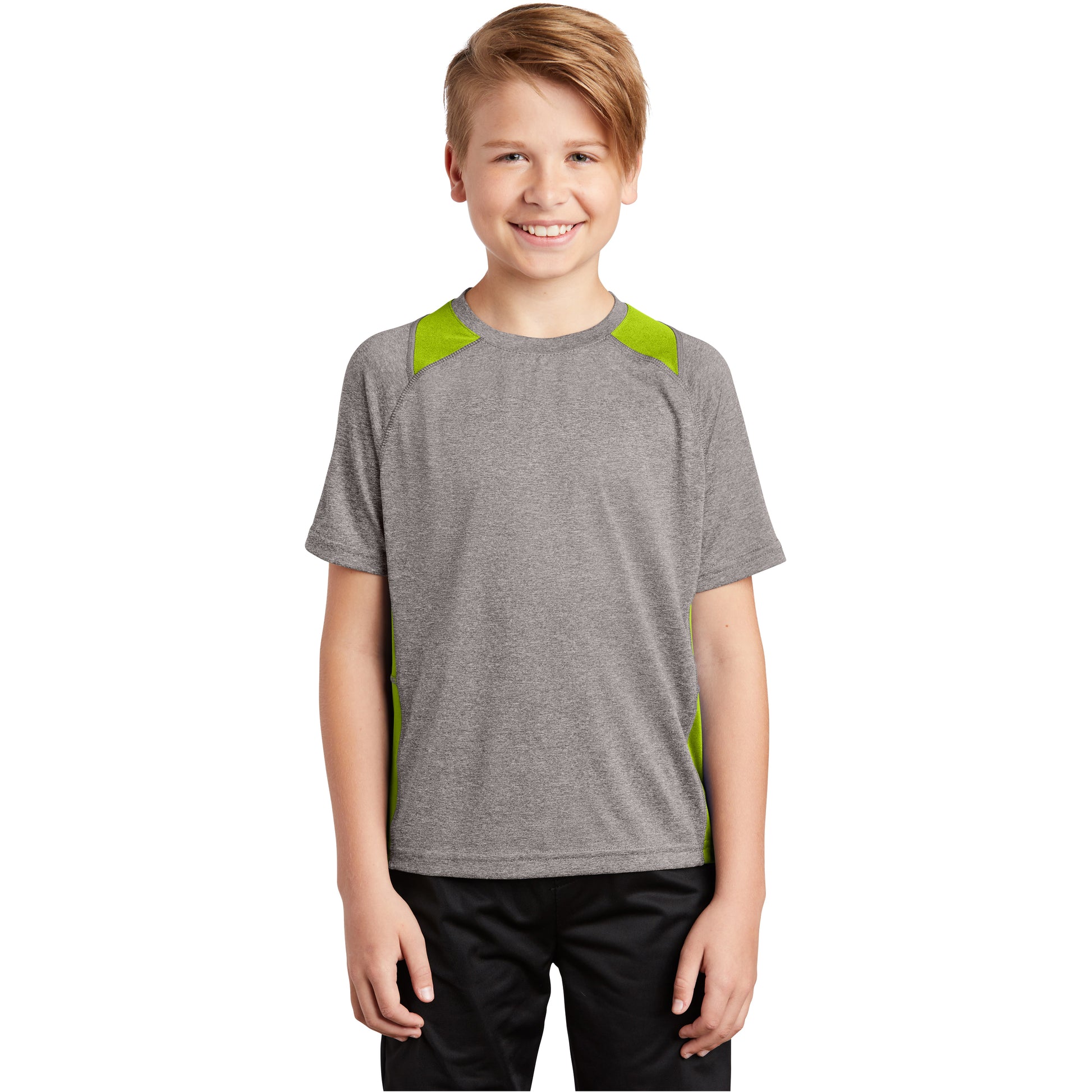 Vintage Heather/ Lime Shock