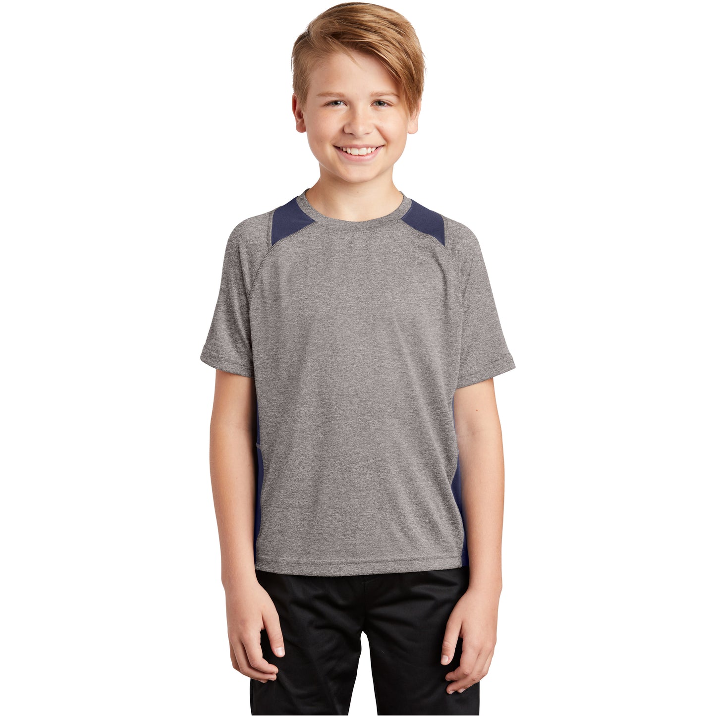 Vintage Heather/ True Navy