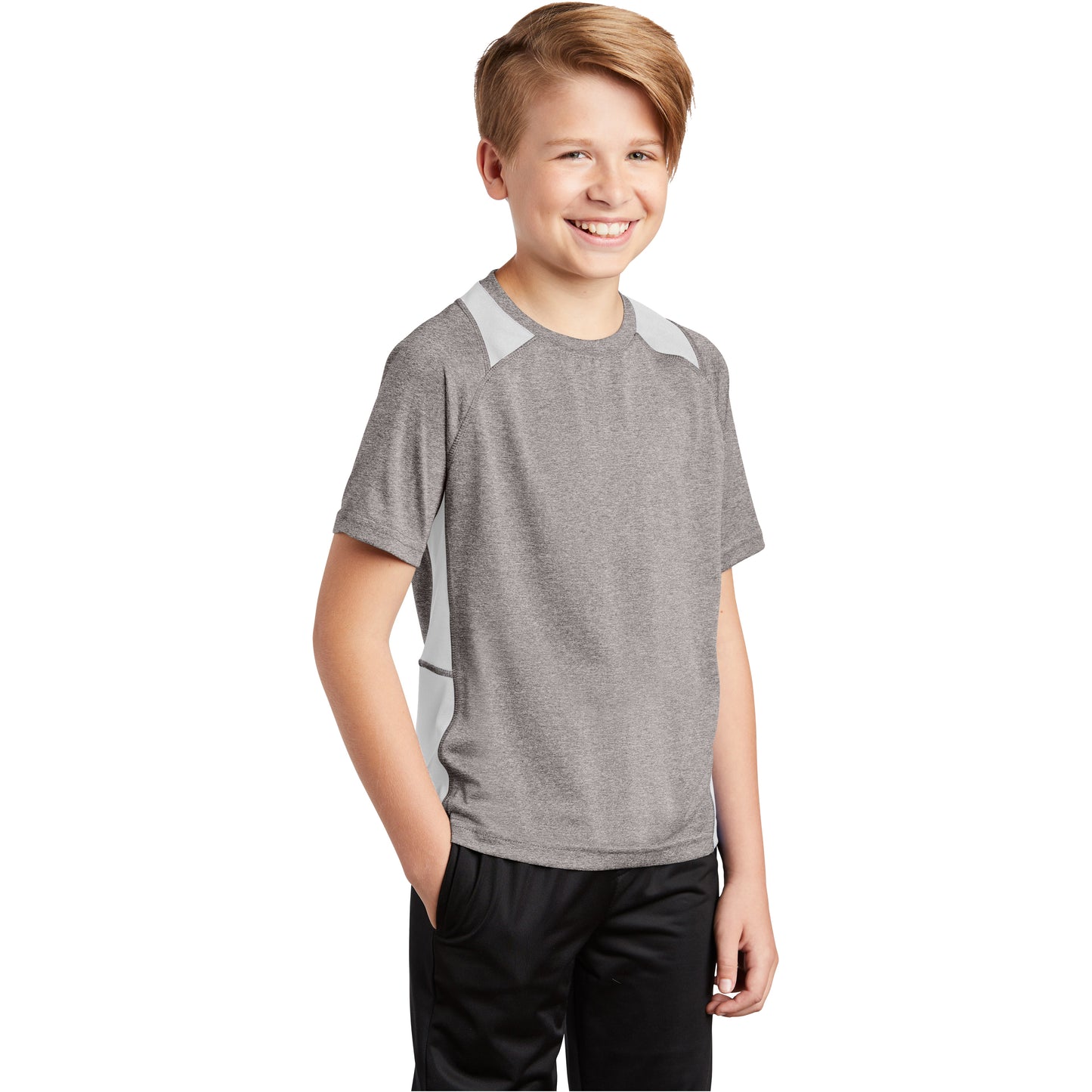 Vintage Heather/ White